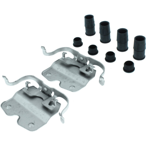 Posi Quiet Semi-Metallic Brake Pads with Hardware for 2007-2019 BMW (X5, X6, X4) 104.12940