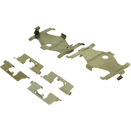 Posi Quiet Ceramic Brake Pads with Shims and Hardware for 1989-2009 Hyundai/Nissan/Kia (Elantra, Tiburon, Maxima, Stanza) 105.03230