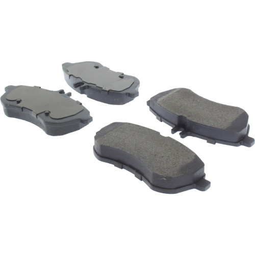 Posi Quiet Semi-Metallic Brake Pads with Hardware for 2008-2016 Mercedes-Benz (C300, C280, C250, SLK250) 104.13400
