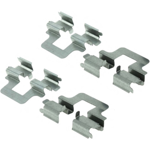 Posi Quiet Semi-Metallic Brake Pads with Hardware for 2008-2018 Volvo/Land Rover (S80, XC70, V70, S60) 104.13070