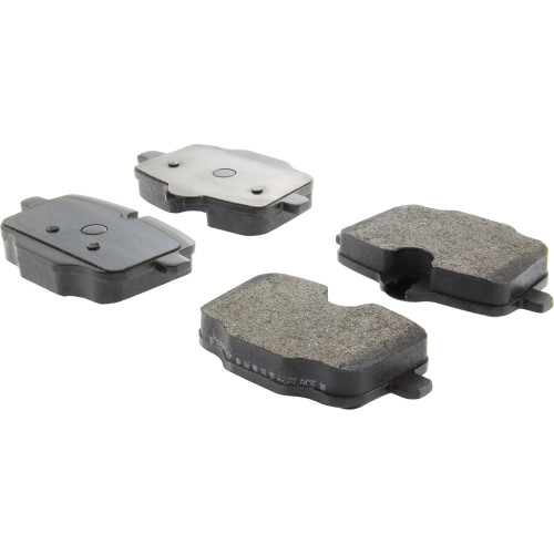 Posi Quiet Semi-Metallic Brake Pads with Hardware for 2011-2025 BMW (535i, 550i, 550i xDrive, 650i) 104.14690