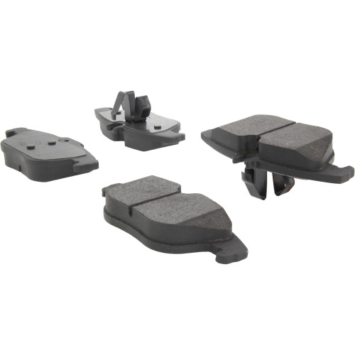 Posi Quiet Semi-Metallic Brake Pads with Hardware for 2015 Mercedes-Benz (GLK250) 104.13411