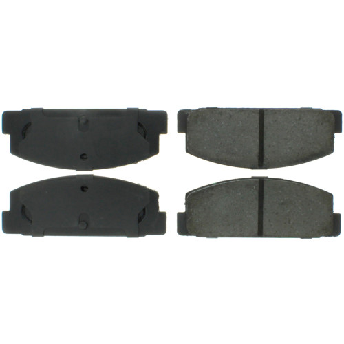 Posi Quiet Ceramic Brake Pads with Shims and Hardware for 1984-2005 Mazda (6, RX-7, Protege) 105.03320