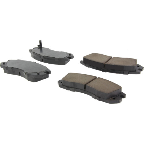 Posi Quiet Ceramic Brake Pads with Shims and Hardware for 1990-1996 Subaru (Impreza, Legacy) 105.04700
