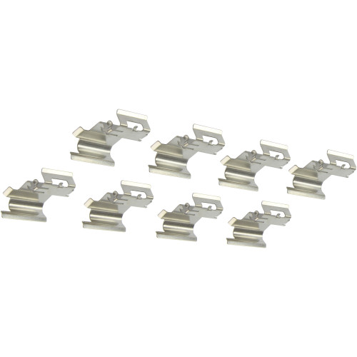 Posi Quiet Semi-Metallic Brake Pads with Hardware for 2014-2020 Ram (ProMaster 1500, ProMaster 2500, ProMaster 3500, ProMaster Rapid)