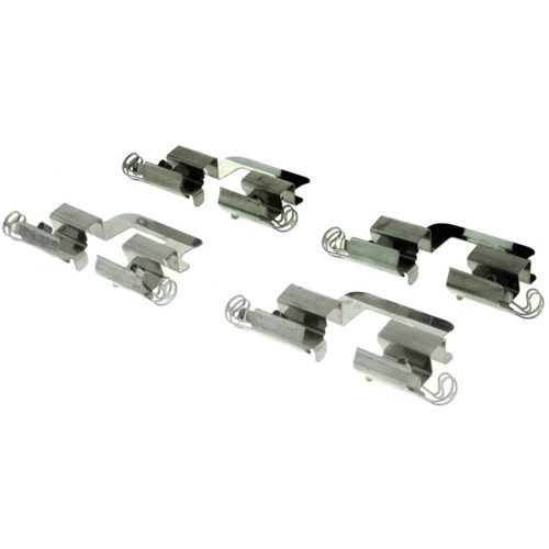Posi Quiet Semi-Metallic Brake Pads with Hardware for 2008-2017 Audi (A5 Quattro, A4, A4 Quattro, Q5) 104.13860