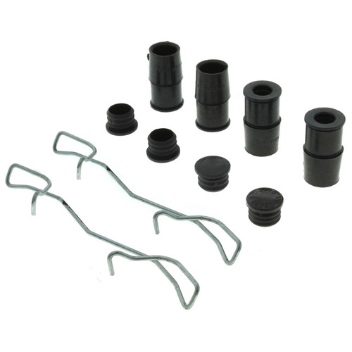Posi Quiet Ceramic Brake Pads with Shims and Hardware for 1997-2006 Jaguar (Vanden Plas, XJ8, XJR, XK8) 105.06881