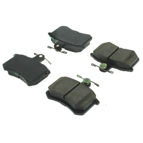 Posi Quiet Ceramic Brake Pads with Shims and Hardware for 1980-2001 Alfa Romeo/Audi (164, 5000, Coupe, 80) 105.02280