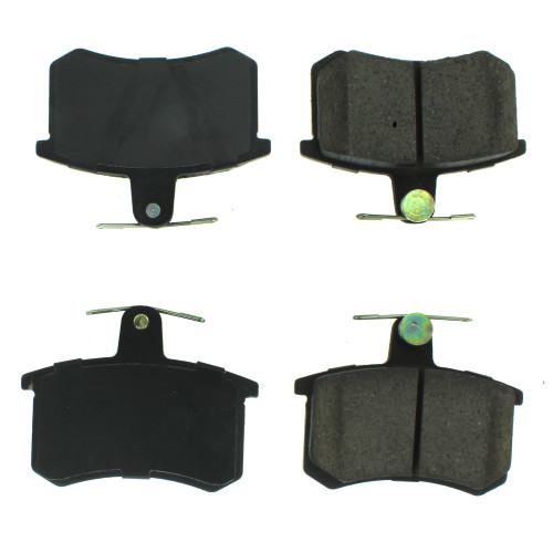 Posi Quiet Ceramic Brake Pads with Shims and Hardware for 1980-2001 Alfa Romeo/Audi (164, 5000, Coupe, 80) 105.02280