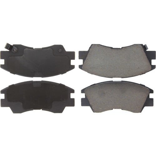 Posi Quiet Ceramic Brake Pads with Shims and Hardware for 1986-2008 Dodge/Mitsubishi (Raider, Ram 50, Mighty Max, Montero) 105.03490
