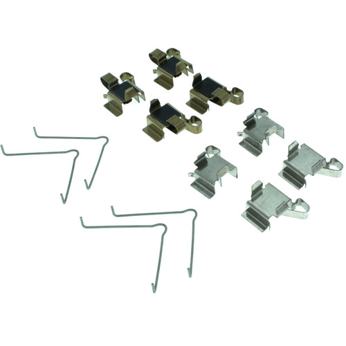 Posi Quiet Ceramic Brake Pads with Shims and Hardware for 1992-2000 Lexus/Toyota (GS300, SC300, SC400, Supra) 105.05720