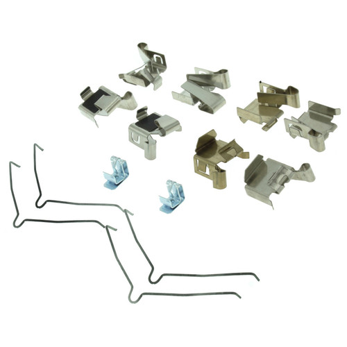 Posi Quiet Ceramic Brake Pads with Shims and Hardware for 1990-1999 Lexus/Toyota (ES300, LS400, SC300, Avalon) 105.04761