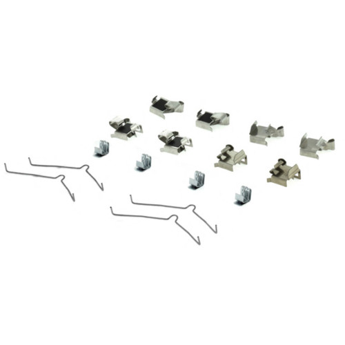 Posi Quiet Ceramic Brake Pads with Shims and Hardware for 1990-1999 Lexus/Toyota (ES300, LS400, SC300, Avalon) 105.04761