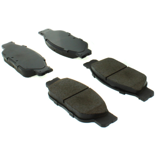 Posi Quiet Ceramic Brake Pads with Shims and Hardware for 2000-2006 Jaguar/Ford/Lincoln (S-Type, Thunderbird, LS) 105.08050