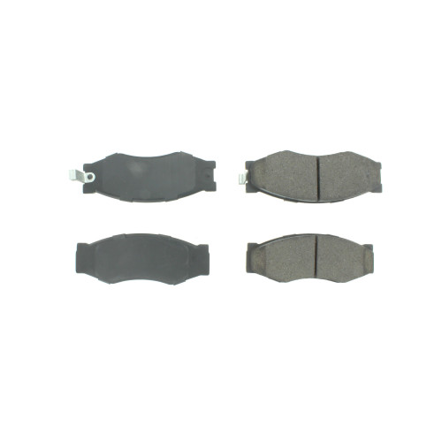 Posi Quiet Ceramic Brake Pads with Shims and Hardware for 1982-1997 Nissan/INFINITI (200SX, 300ZX, D21, M30) 105.02660