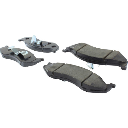 Posi Quiet Ceramic Brake Pads with Shims and Hardware for 1990-2006 Jeep (Cherokee, Comanche, Grand Cherokee, Grand Wagoneer) 105.04770