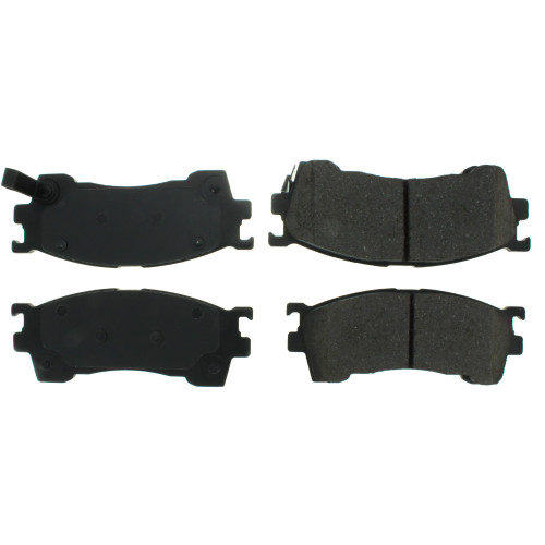 Posi Quiet Ceramic Brake Pads with Shims and Hardware for 1993-2003 Ford/Mazda (Probe, MX-6, Protege, Protege5) 105.06370
