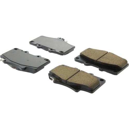 Posi Quiet Ceramic Brake Pads with Shims and Hardware for 1991-1998 Toyota (4Runner, T100) 105.06110