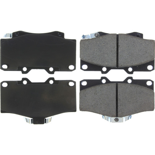 Posi Quiet Ceramic Brake Pads with Shims and Hardware for 1995-2009 Toyota (4Runner, Tacoma, Hilux) 105.04360