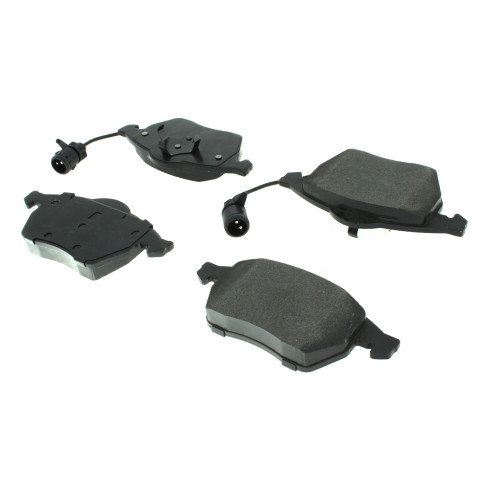 Posi Quiet Ceramic Brake Pads with Shims and Hardware for 1992-1998 Audi (100, 100 Quattro, A6, A6 Quattro) 105.05550