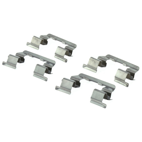 Posi Quiet Ceramic Brake Pads with Shims and Hardware for 1987-2006 Hyundai/Mitsubishi/Dodge (Scoupe, Excel, Accent, Precis) 105.04400