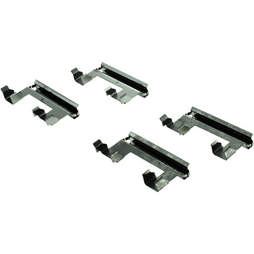 Posi Quiet Ceramic Brake Pads with Shims and Hardware for 1999-2013 Cadillac/Chevrolet/GMC (Escalade, Astro, Avalanche 1500, Avalanche 2500)