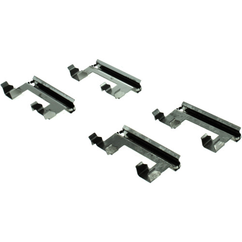 Posi Quiet Ceramic Brake Pads with Shims and Hardware for 1999-2013 Cadillac/Chevrolet/GMC (Escalade, Astro, Avalanche 1500, Avalanche 2500)