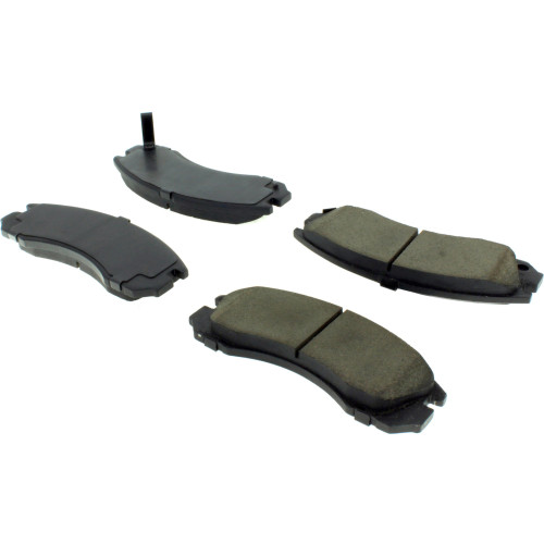 Posi Quiet Ceramic Brake Pads with Shims and Hardware for 1994-2000 Mitsubishi (Montero) 105.05301