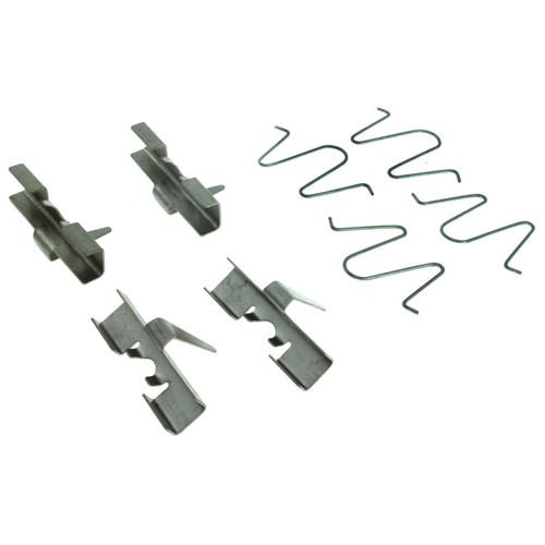 Posi Quiet Ceramic Brake Pads with Shims and Hardware for 1990-1996 Ford/Mercury/Mazda (Escort, Tracer, Miata, Protege) 105.04580
