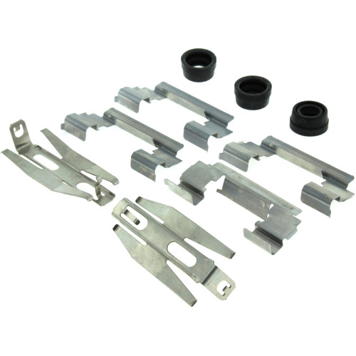 Posi Quiet Ceramic Brake Pads with Shims and Hardware for 1997-2013 Cadillac/Chevrolet/Pontiac (XLR, Corvette, GTO) 105.07310