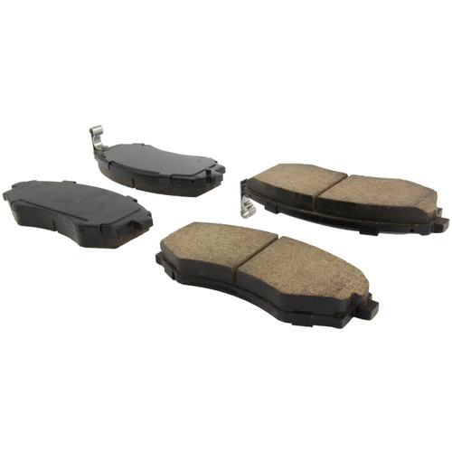 Posi Quiet Ceramic Brake Pads with Shims and Hardware for 2005-2006 Hyundai (Elantra) 105.07002