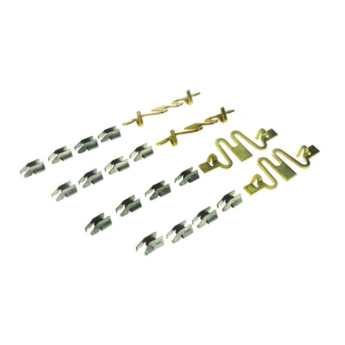 Posi Quiet Ceramic Brake Pads with Shims and Hardware for 1994-1998 Jeep (Grand Cherokee) 105.06660