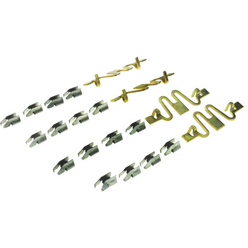 Posi Quiet Ceramic Brake Pads with Shims and Hardware for 1994-1998 Jeep (Grand Cherokee) 105.06660