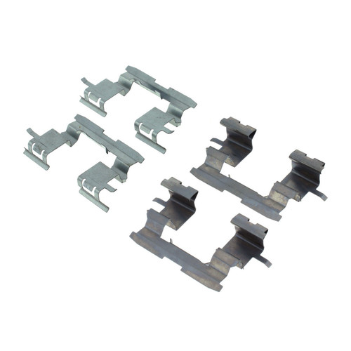 Posi Quiet Ceramic Brake Pads with Shims and Hardware for 2000-2015 Toyota/Scion/FAW (Echo, MR2 Spyder, Prius, xA) 105.08220