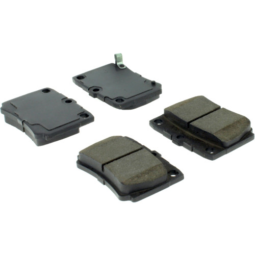 Posi Quiet Ceramic Brake Pads with Shims and Hardware for 1997-2004 Mitsubishi (Montero Sport) 105.07330
