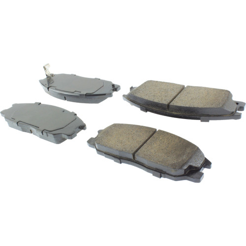 Posi Quiet Ceramic Brake Pads with Shims and Hardware for 2001-2009 Hyundai/Kia (Santa Fe, XG300, XG350, Sedona) 105.08640