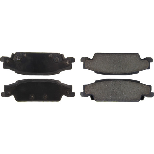 Posi Quiet Ceramic Brake Pads with Shims and Hardware for 2003-2011 Cadillac/Pontiac (CTS, STS, Grand Prix) 105.09220