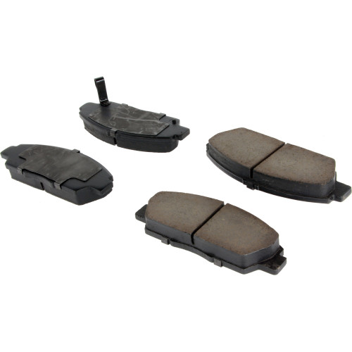 Posi Quiet Ceramic Brake Pads with Shims and Hardware for 1992-1996 Honda (Prelude) 105.05680