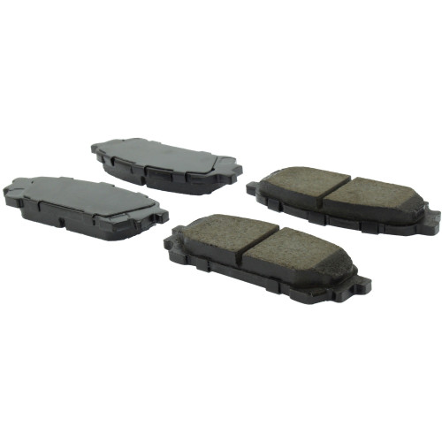 Posi Quiet Ceramic Brake Pads with Shims and Hardware for 2003-2008 Subaru/Saab (Impreza, Forester, 9-2X) 105.10040
