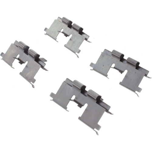 Posi Quiet Ceramic Brake Pads with Shims and Hardware for 2004-2007 Suzuki/Chevrolet (Forenza, Reno, Optra) 105.10360