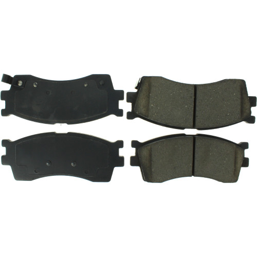 Posi Quiet Ceramic Brake Pads with Shims and Hardware for 2001-2005 Kia (Rio, Sephia, Spectra) 105.08890