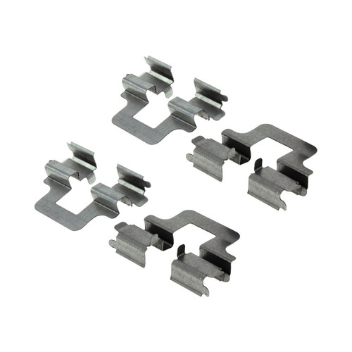 Posi Quiet Ceramic Brake Pads with Shims and Hardware for 2008-2018 Volvo/Land Rover (S80, XC70, V70, S60) 105.13070