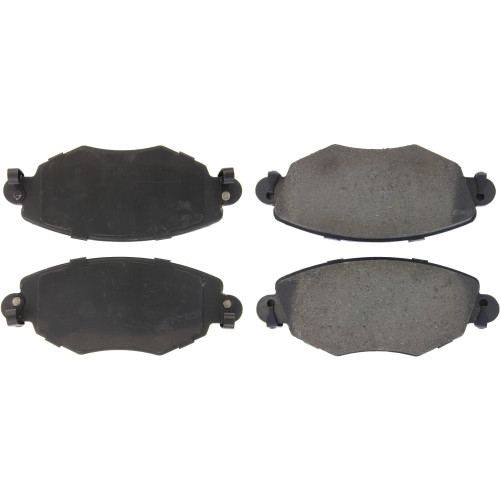 Posi Quiet Ceramic Brake Pads with Shims for 2001-2008 Jaguar/Ford (X-Type, Mondeo) 105.09100