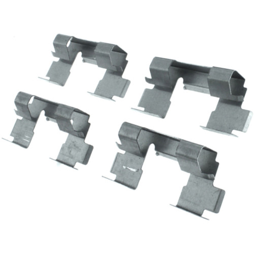 Posi Quiet Ceramic Brake Pads with Shims and Hardware for 2004-2011 Mazda (RX-8) 105.10080