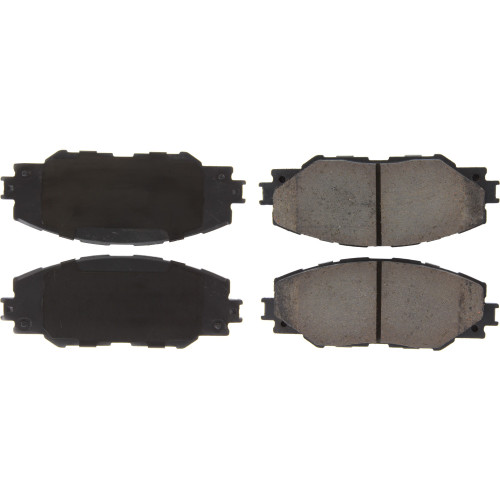 Posi Quiet Ceramic Brake Pads with Shims and Hardware for 2006-2020 Toyota/Pontiac/Scion (RAV4, Matrix, Vibe, tC) 105.12110