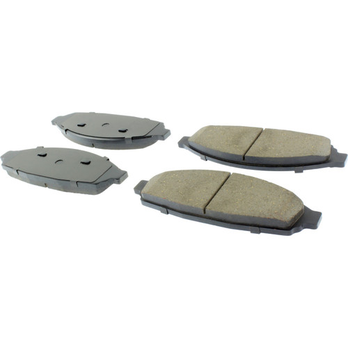 Posi Quiet Ceramic Brake Pads with Shims and Hardware for 2003-2011 Ford/Lincoln/Mercury (Crown Victoria, Town Car, Grand Marquis, Marauder)