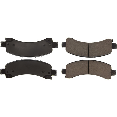 Posi Quiet Ceramic Brake Pads with Shims and Hardware for 2003-2020 Chevrolet/GMC (Express 2500, Express 3500, Savana 2500, Savana 3500)