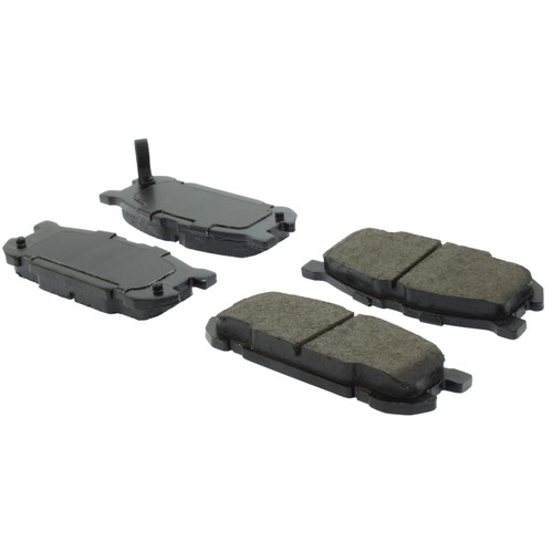 Posi Quiet Ceramic Brake Pads with Shims and Hardware for 2001-2005 Mazda (Miata) 105.08910