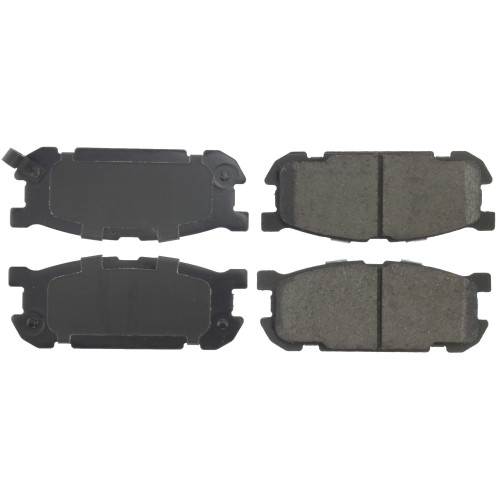 Posi Quiet Ceramic Brake Pads with Shims and Hardware for 2001-2005 Mazda (Miata) 105.08910
