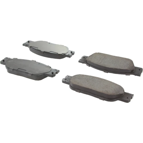 Posi Quiet Ceramic Brake Pads with Shims for 2003-2005 Jaguar (S-Type, Vanden Plas, XJ8) 105.09330